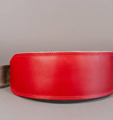 WARBELT BASICO ROJO – CINTURON DE CUERO