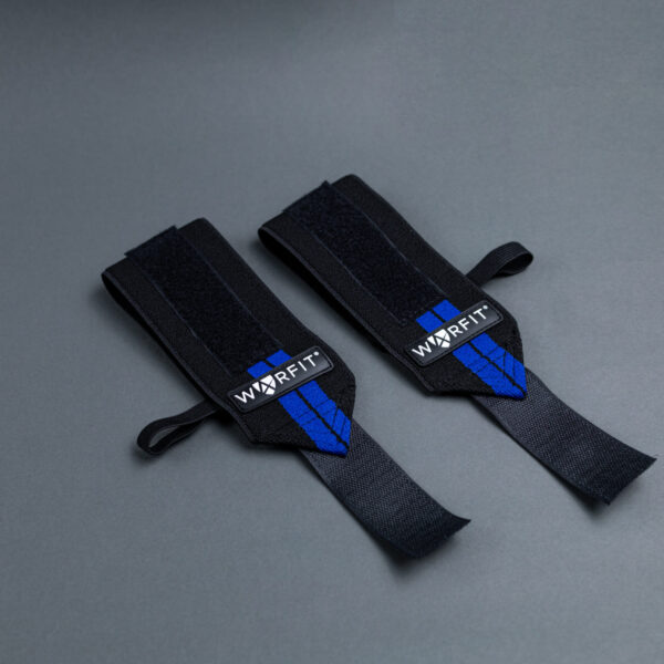 MUÑEQUERAS – NEGRO CON AZUL MUÑEQUERAS – NEGRO CON AZUL