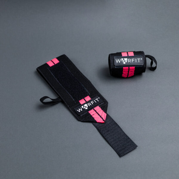 MUÑEQUERAS – NEGRO CON ROSADO MUÑEQUERAS – NEGRO CON ROSADO