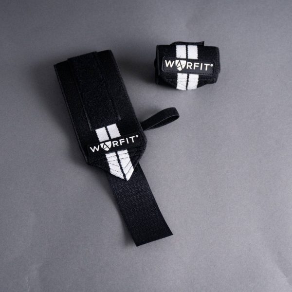 MUÑEQUERAS – NEGRO CON BLANCO